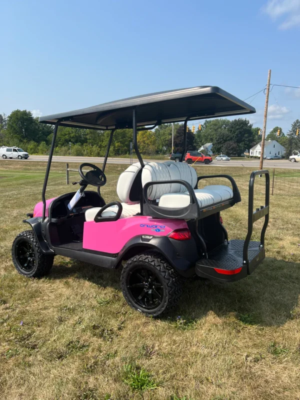 ''2023 Club Car Onward Blush Special Edition Lifted 4 Passenger AC HP Electric'' - Image 4