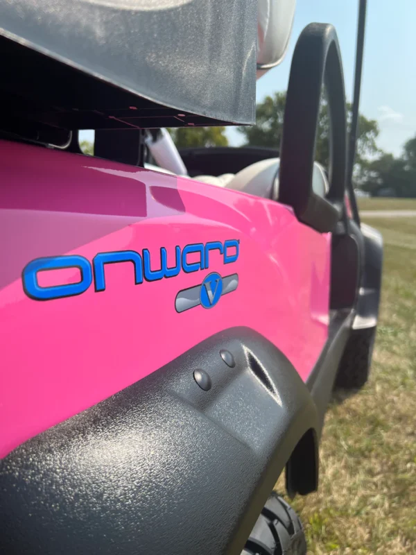 ''2023 Club Car Onward Blush Special Edition Lifted 4 Passenger AC HP Electric'' - Image 6